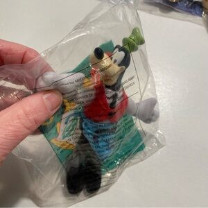 McDonald's Goofy Plush Toy — Red, Blue, Green, Black